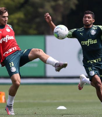 Palmeiras encerra preparação para o jogo contra o Sport. Confira a provável escalação